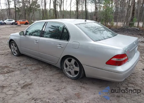 2005 Lexus Ls 430 from USA, damaged, VIN JTHBN36F450181777